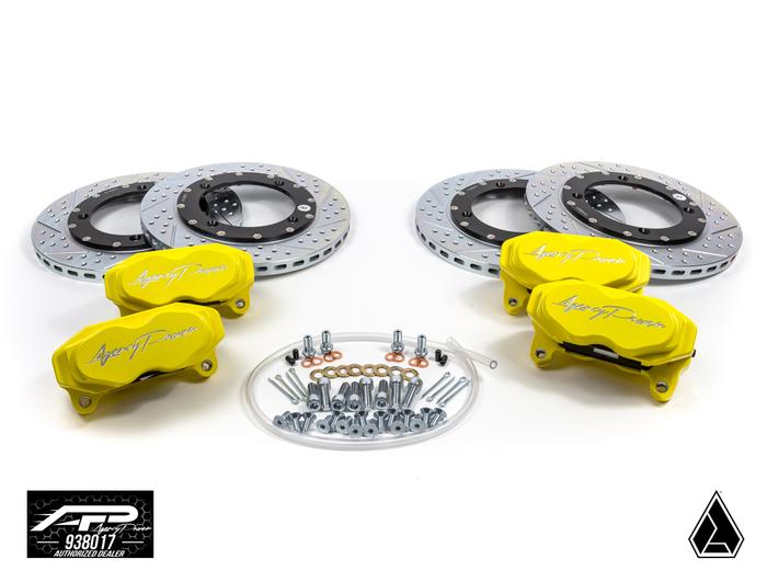 Agency Power  - BIG BRAKE KIT (FRONT/REAR // FOR: MAVERICK X3) (Yellow)