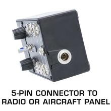 Load image into Gallery viewer, Rugged Air RRP2EX 2 Place Expandable General Aviation Pilot Intercom
