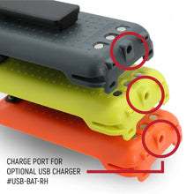 Load image into Gallery viewer, GMR2 Replacement Battery with 12v Charge Port and Belt Clip
