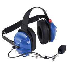 Load image into Gallery viewer, H42 Behind the Head (BTH) Headset for 2-Way Radios - Light Blue
