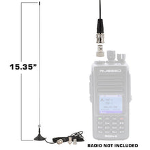 Load image into Gallery viewer, Magnetic Mount Dual Band Antenna for Rugged Handheld Radios R1, RDH-X, V3, RDH-16, RH-5R
