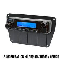 Load image into Gallery viewer, Multi Mount Insert or Standalone Mount for Rugged Radios M1 - GMR45 - RM60 - RM45 with Rocker Switches
