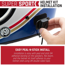 Load image into Gallery viewer, SUPER SPORT Kit with Radio, Helmet Kit, Harness, and Handlebar Push-To-Talk
